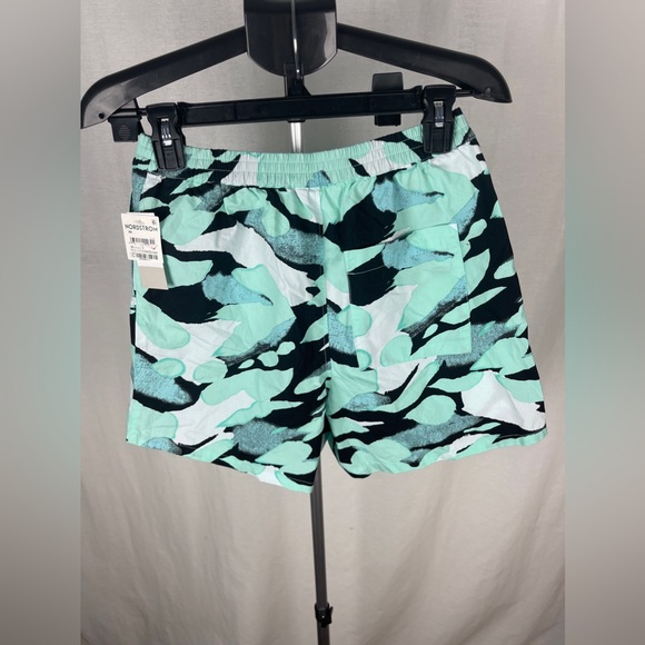 BP ATHLETIC SHORTS IN BLACK- GREEN PAINTED CAMO Size XS NWT - Picture 8 of 9